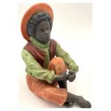 Vintage African American Boy Figurine