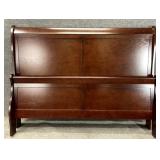 New Mahogany Tone Queen Size Bed