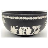 Wedgwood Black & Cream Jasperware Bowl