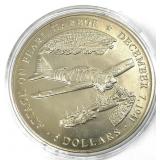Liberia Commemorative Pearl Harbor $5 Coin