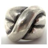 ESPO Sterling Silver Knot Ring, Sz 8