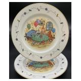 2 Lenox Disney Winnie The Pooh Plates