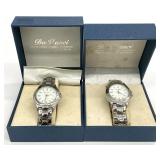 Pair Men's Da Vanci Wristwatches