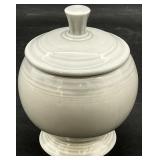 Fiestaware Fiesta Gray Sugar Bowl w/ Lid