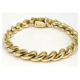 Italian 14K Gold San Marco Bracelet