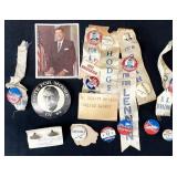 Vintage Political Campaign Buttons & More