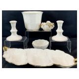 Lenox Candlesticks, Planter & Serving Dishes