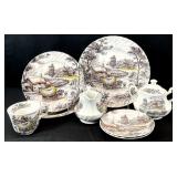 Staffordshire Yorkshire Multicolor Dishes