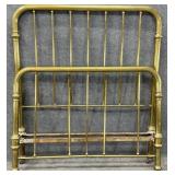 Antique 3/4 Brass Bed