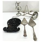Vintage Kitchen Trivet, Serving Utensils & More