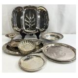 Vintage Silver Plate Group