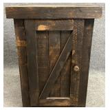 Rustic One Door Stand
