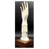 Vintage General Porcelain Glove Mold Statue