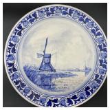 Royal Delft Hand Painted Dutch Ship Plate