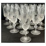 13pc Wedgwood Sovereign Iced Tea Glasses