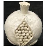 Pomegranate Crackle Glaze Ceramic Sculpture Vase