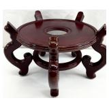 Chinese Oriental 10 ' Wood Plant / Vase Stand