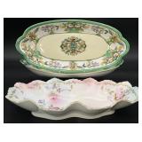 Hand Painted Noritake Oval Dishes & More