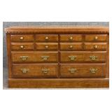 Maple Tone Double Dresser