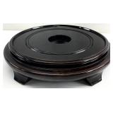 11 ' Chinese Dark Brown Wood Plant / Vase Stand