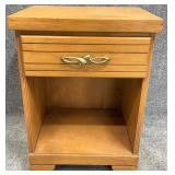 Maple One Drawer Nightstand