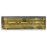 Wm. H. Jackson & Co. Brass Fireplace Fender