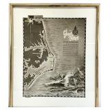 Ghost Fleet of the Outer Banks Map Print