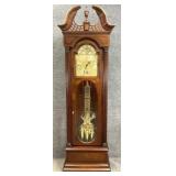 Howard Miller Mahogany Case Grandfather Clock
