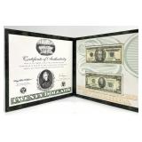 White House $20 Bill Old/New Series Bills Set