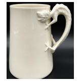 Antique / Vintage Lizard Handle Tankard Mug