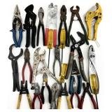 Asst Hand Tools - Pliers, Tile & Wire Cutters &
