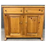 Pine Blind Door Chest