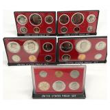 5 US Proof Sets