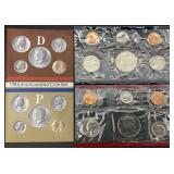 1984 10pc Uncirculated Coin Set
