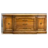 Cherry Breakfront Sideboard