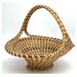 Vintage Sweetgrass Basket