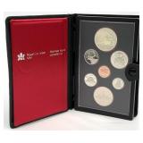 1981 Canada 7pc Prestige Proof Set w/ Locomotive