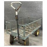 Heavy Duty Landscape Garden Utility Cart
