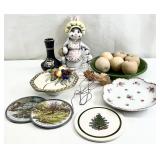 Asst Home Decor, Fitz & Floyd, Hazel Atlas & More