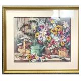 Barbara Mock The Potting Bench Art Print