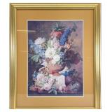 Botanical With Birds Nest Framed Art Print