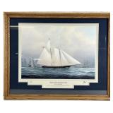 Signed Yachts of the America's Cup Spec. Ed. Print