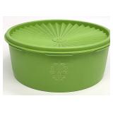 Vintage Apple Green Tupperware Servalier Canister