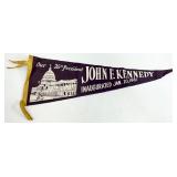John F. Kennedy 1961 Inaugural Pennant Flag