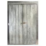 Primitive Blind Two Door Cupboard