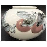 Vintage Japanese Celadon Glaze Hand Painted