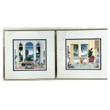 2 Thomas McKnight Framed Art Prints
