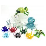Small Blown Glass Figurines