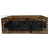 Vtg Wooden Crate
