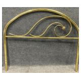Vintage Full Size Brass Headboard